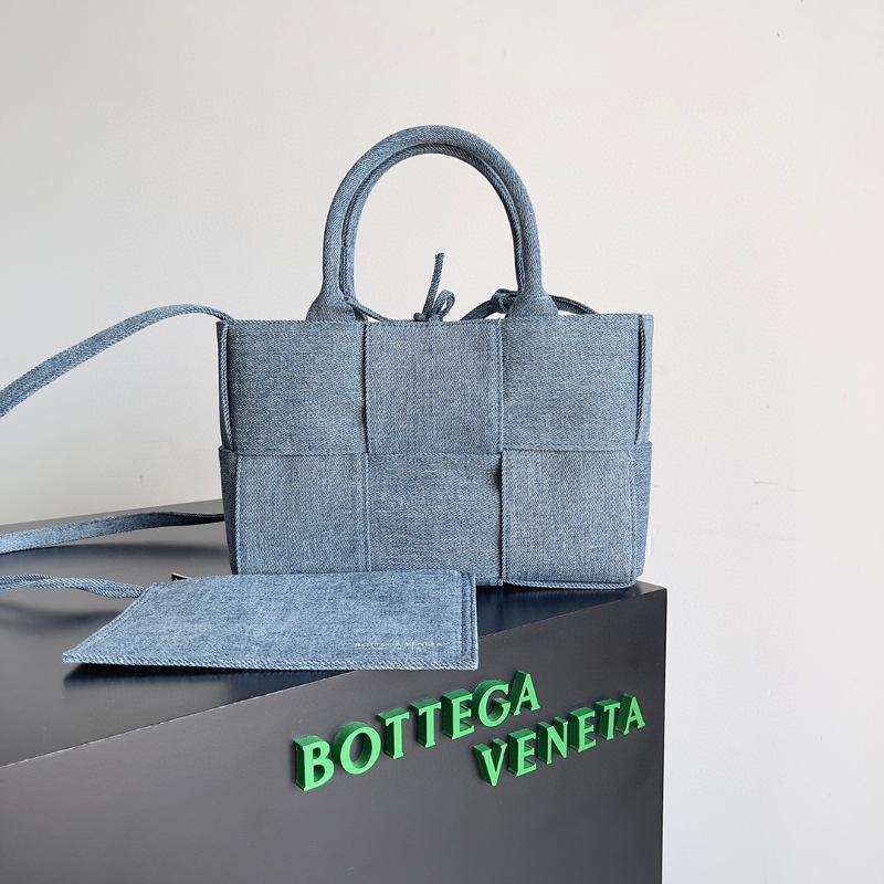 Bottega Veneta Handbags 709337 denim Light Blue